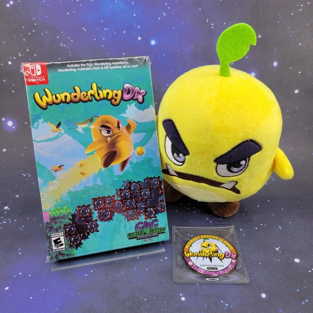 Wunderling DX Nintendo Switch Midwest Gaming Classic Limited Edition Plush Coin